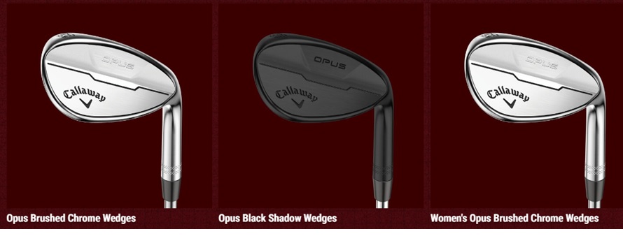 Callaway Opus ウェッジとOpus Platinum ウェッジ